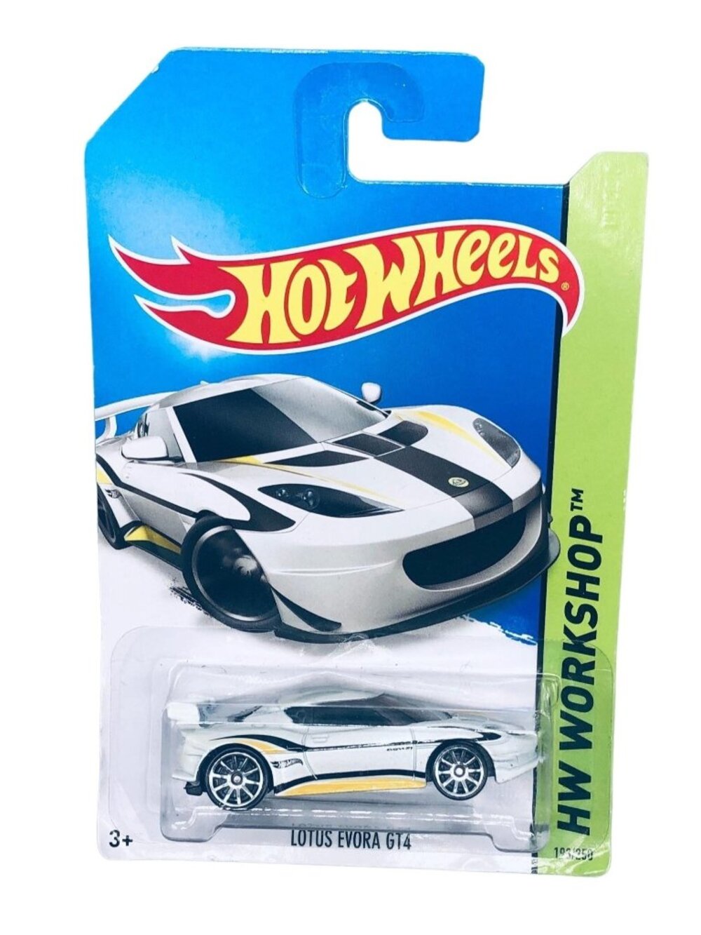 Hot wheels Lotus Evora GT4 hw workshop 193/250 white BFD67/07B3 2013 new READ